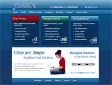 Tablet Screenshot of fluent.ltd.uk